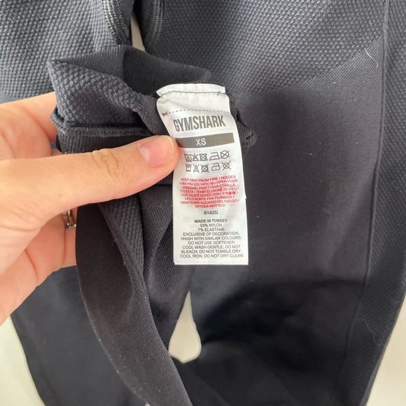 Gymshark Flex High Waisted Women’s Leggings Black Size XS - Picture 9 of 10